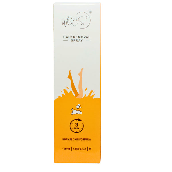 Wocs Hair Removal Spray for Girls & Women | Fast-Acting Normal Skin Formula