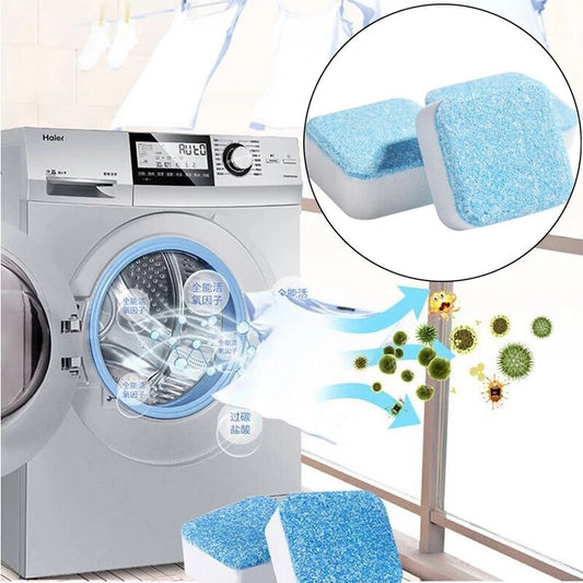Tab Washing Machine Cleaner – Effervescent Detergent Tablets, Deep Clean for Washer & Pipes, Keeps Machine Fresh 1 Pc