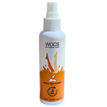Wocs Hair Removal Spray for Girls & Women | Fast-Acting Normal Skin Formula