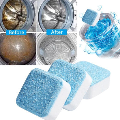 Tab Washing Machine Cleaner – Effervescent Detergent Tablets, Deep Clean for Washer & Pipes, Keeps Machine Fresh 1 Pc