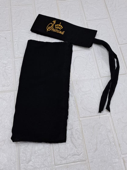 Embroidery Niqab Premium Quality Formal Chiffon Soft Lightweight Elegant Design (Antal Hayat)
