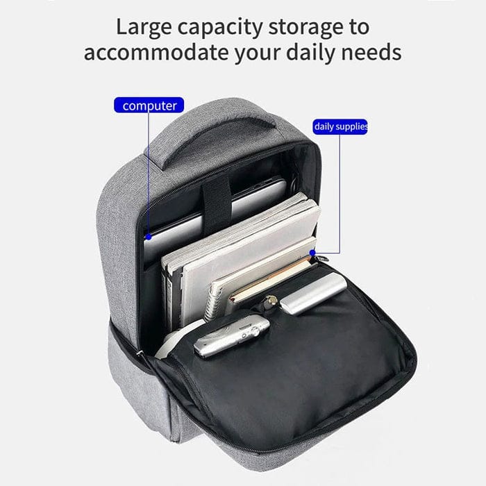 New Stylish Best Quality Laptop Bag With USB Charging | Black