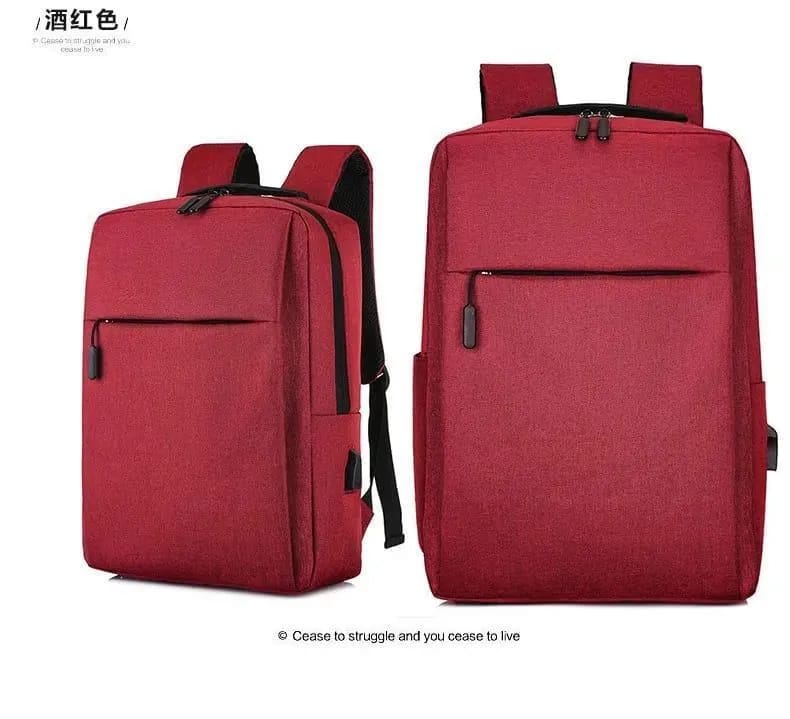 New Stylish Best Quality Laptop Bag With USB Charging | Black