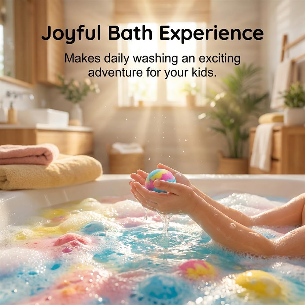 Kids Bath Bombs with Surprise Toys Inside pack of 1