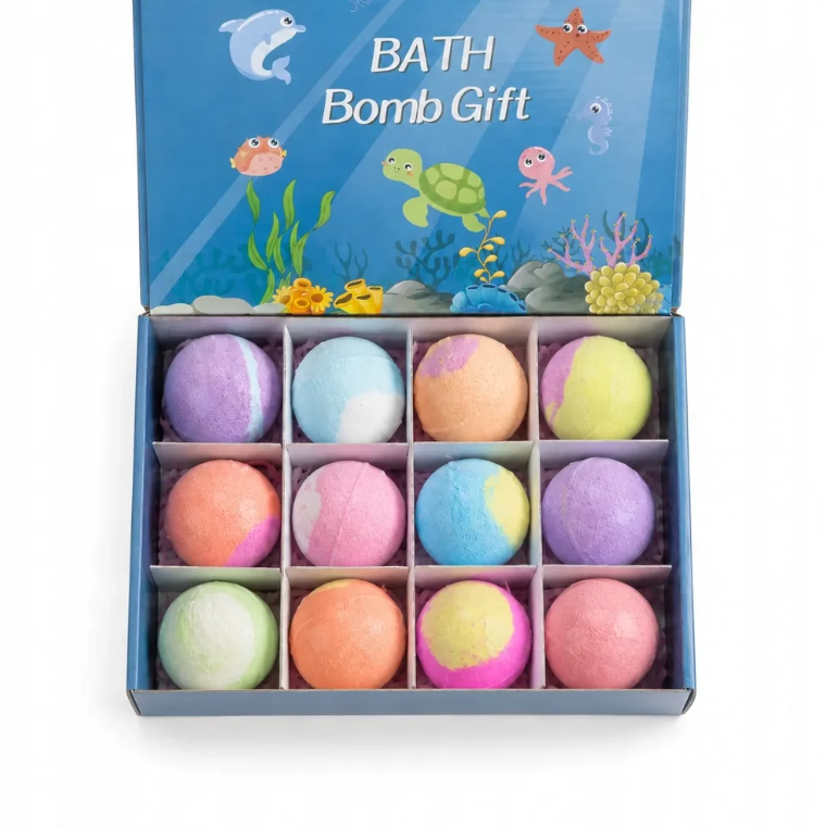 Kids Bath Bombs with Surprise Toys Inside pack of 1