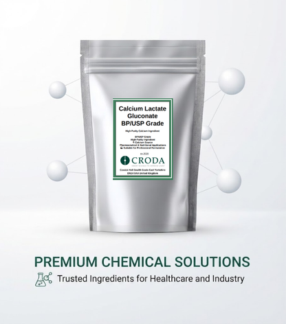 Calcium Lactate Gluconate BP/USP Grade 50g | High Purity Calcium Ingredient