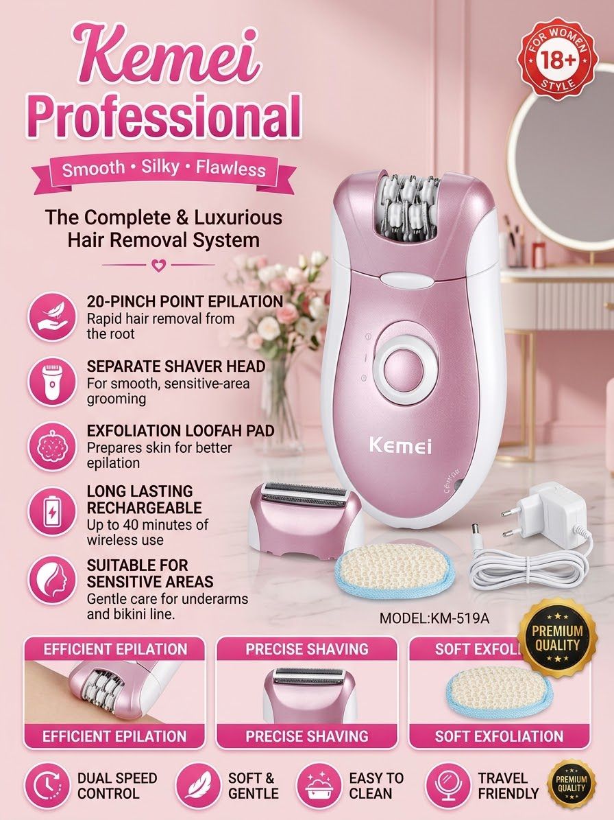 Kemei Professional Hair Removal System KM-519A