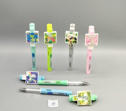 Mini Sliding Tile Puzzle Gel Pen for Kids (1 Pc – Random Color & Design)