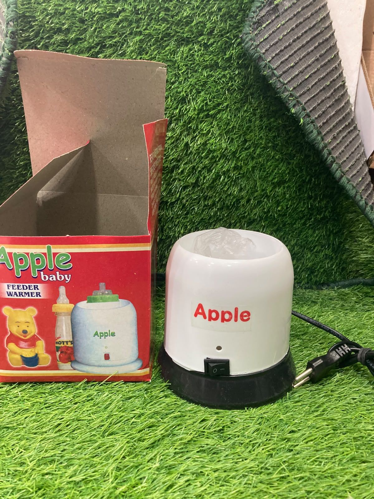 Apple Baby Feeder Warmer Portable Safe Milk Bottle Warmer With Reliable Heating Technology For Convenient Daily Baby Feeding At Home And Travel