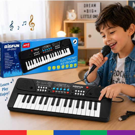 Bigfun 37-Key Electronic Keyboard Piano – Musical Learning Toy