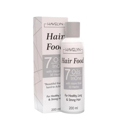 Havelyn Hair Food Oil 200ml | 7 Oils & 30+ Herbal Extracts for Strong & Healthy Hair