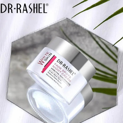Dr. Rashel White Skin Fade Spots NIGHT Cream | Brightening & Hydrating Night Formula with Arbutin & Niacinamide | Imported
