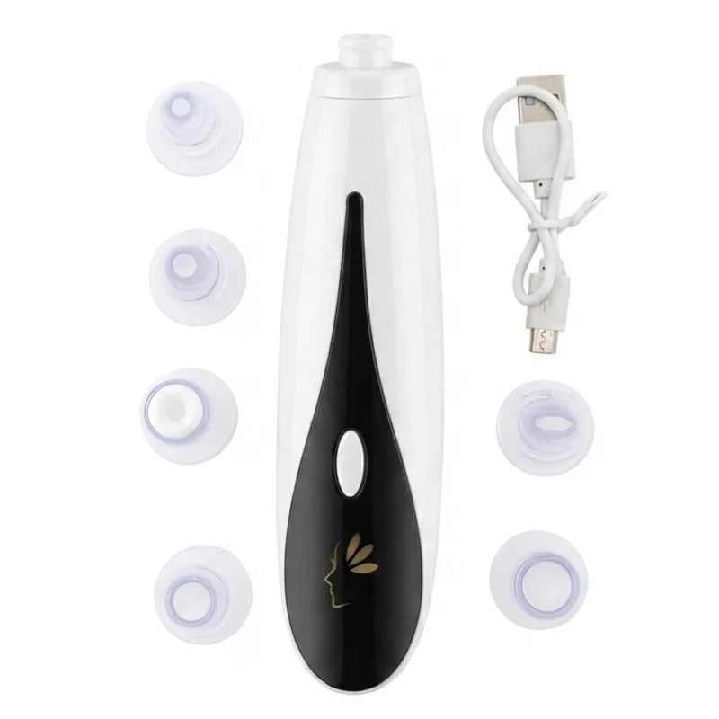 Rechargeable Blackhead Remover Vacuum Cleaner | Model FPLS-001 | Deep Pore Cleansing & Microdermabrasion Device