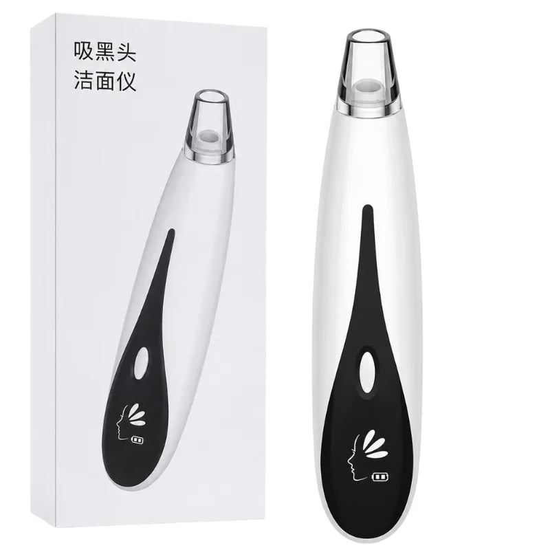 Rechargeable Blackhead Remover Vacuum Cleaner | Model FPLS-001 | Deep Pore Cleansing & Microdermabrasion Device