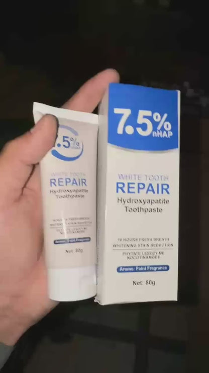 Beamach 7.5 Percent nHAP Hydroxyapatite Toothpaste 80g Whitening Teeth Repair Sensitivity Protection Fresh Breath Up To 16 Hours
