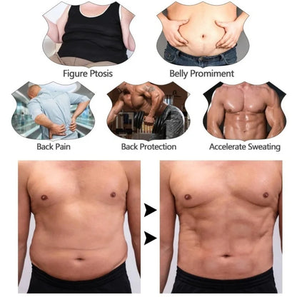Waist Trimmer Belt for Men & Women | Adjustable Sweat Belt for Workout & Gym | Tummy Support & Body Shaper | Free Size | Pack of 1