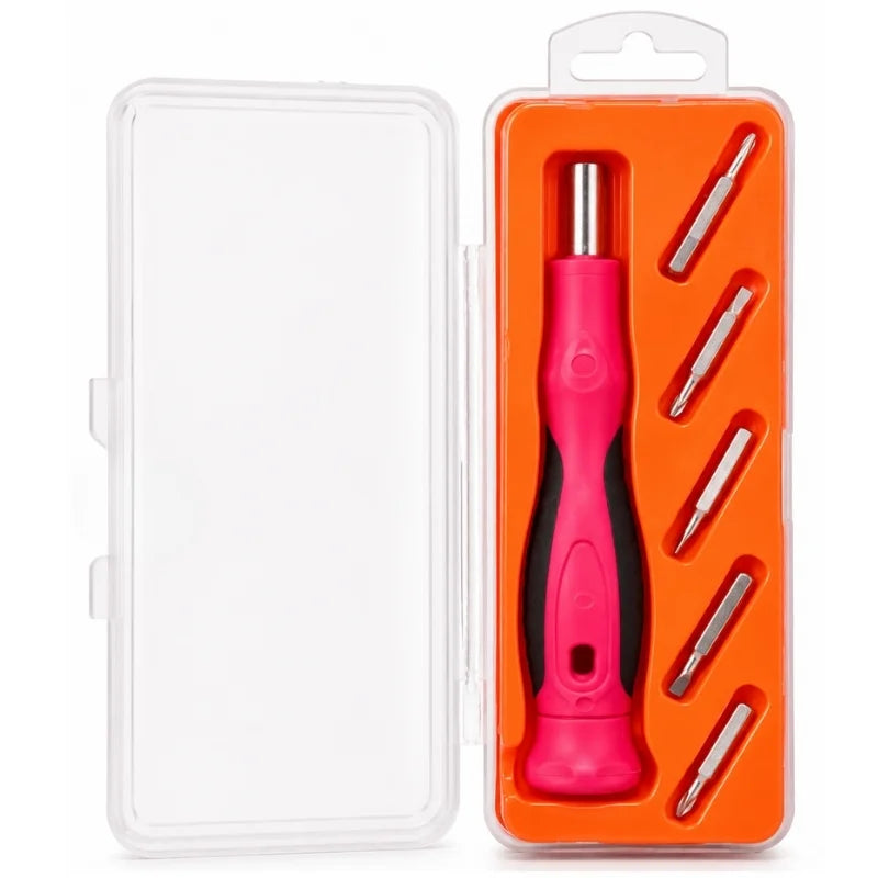 5-in-1 Precision Screwdriver Set | Multi-Bit Repair Tool Kit for Electronics, Gadgets & Home Use